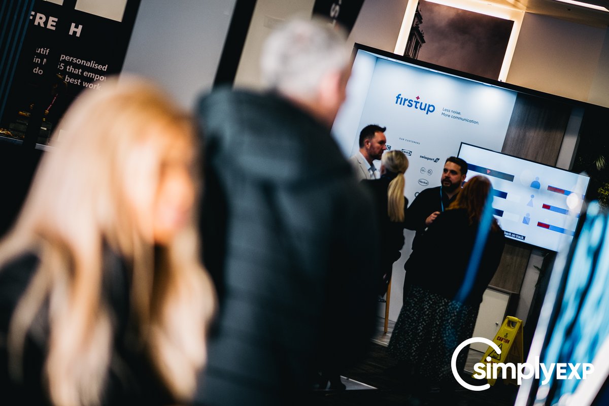 TyneSightPhoto's tweet photo. Great to see old friends @Firstup_io at #SimplyEXP today. https://t.co/IoW2hC0MNK