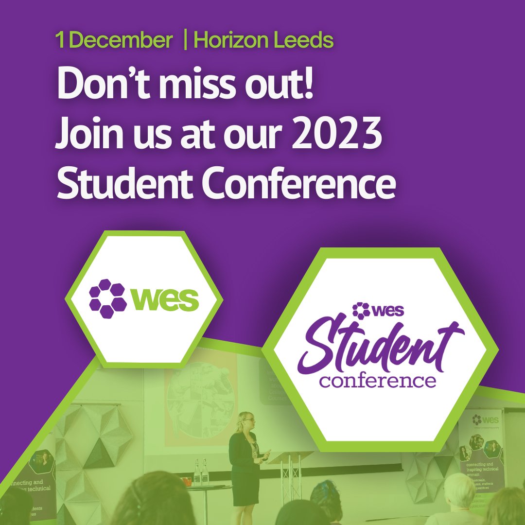 There's still time to join us! We have lots of exciting speakers and inspiring workshops lined up. Don't Miss out. Book your place at our 2023 Student Conference now: bit.ly/46Z6ULR