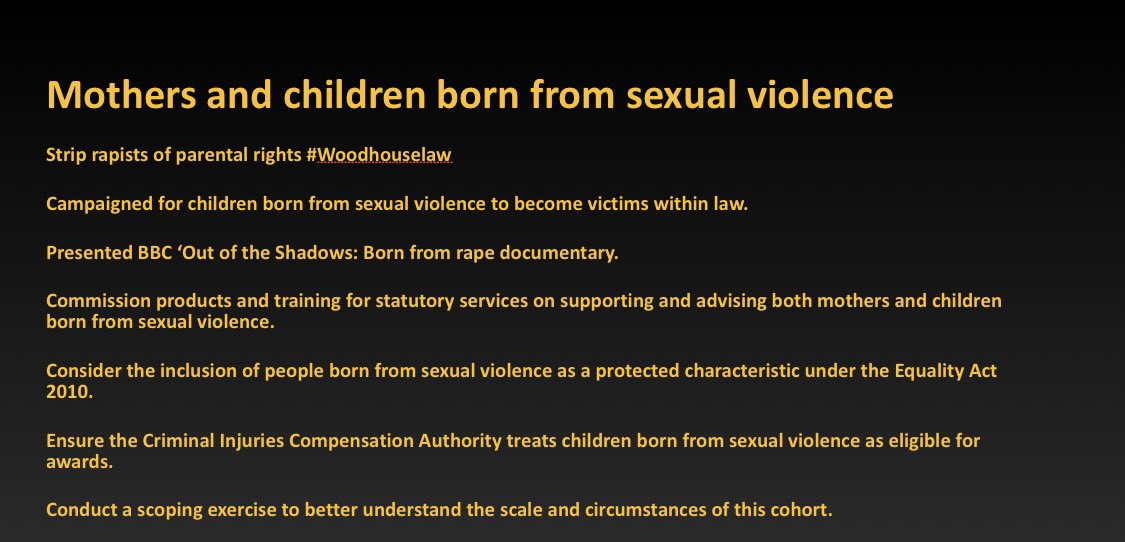 officialsammyuk's tweet image. This is some of the work I have done to support better rights for mothers and children born from sexual violence since 2018. I’m also calling on government to make further amendments: 
#Woodhouselaw #Outoftheshadows #Bornfromrape
