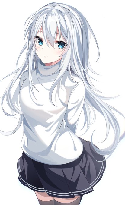 白セーター響