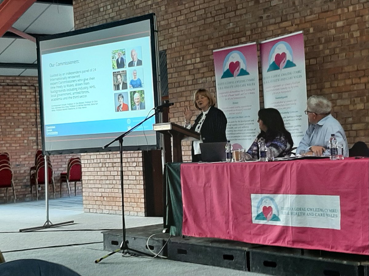 Great to hear <a href="/HelenhowsonBC/">Helen Howson</a> presenting at RHCW conference. Embracing change - resilience, integration, sustainability, innovation, transformation, partnerships and collaboration. Let's not Waste...... <a href="/BevanCommission/">Bevan Commission</a> @TomHowson7