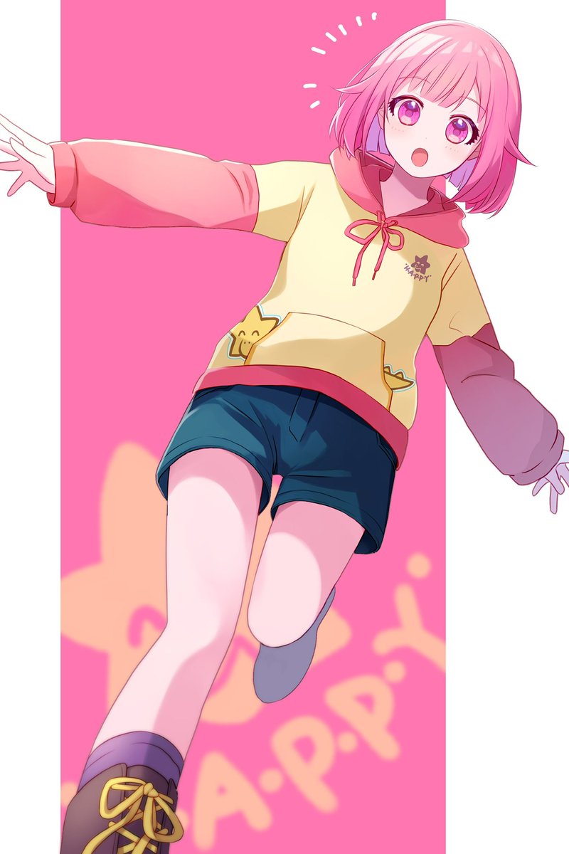 鳳えむ 「えむちゃん私服!!!! #prsk_FA」|✨は！れ✨週1イラスト習慣の