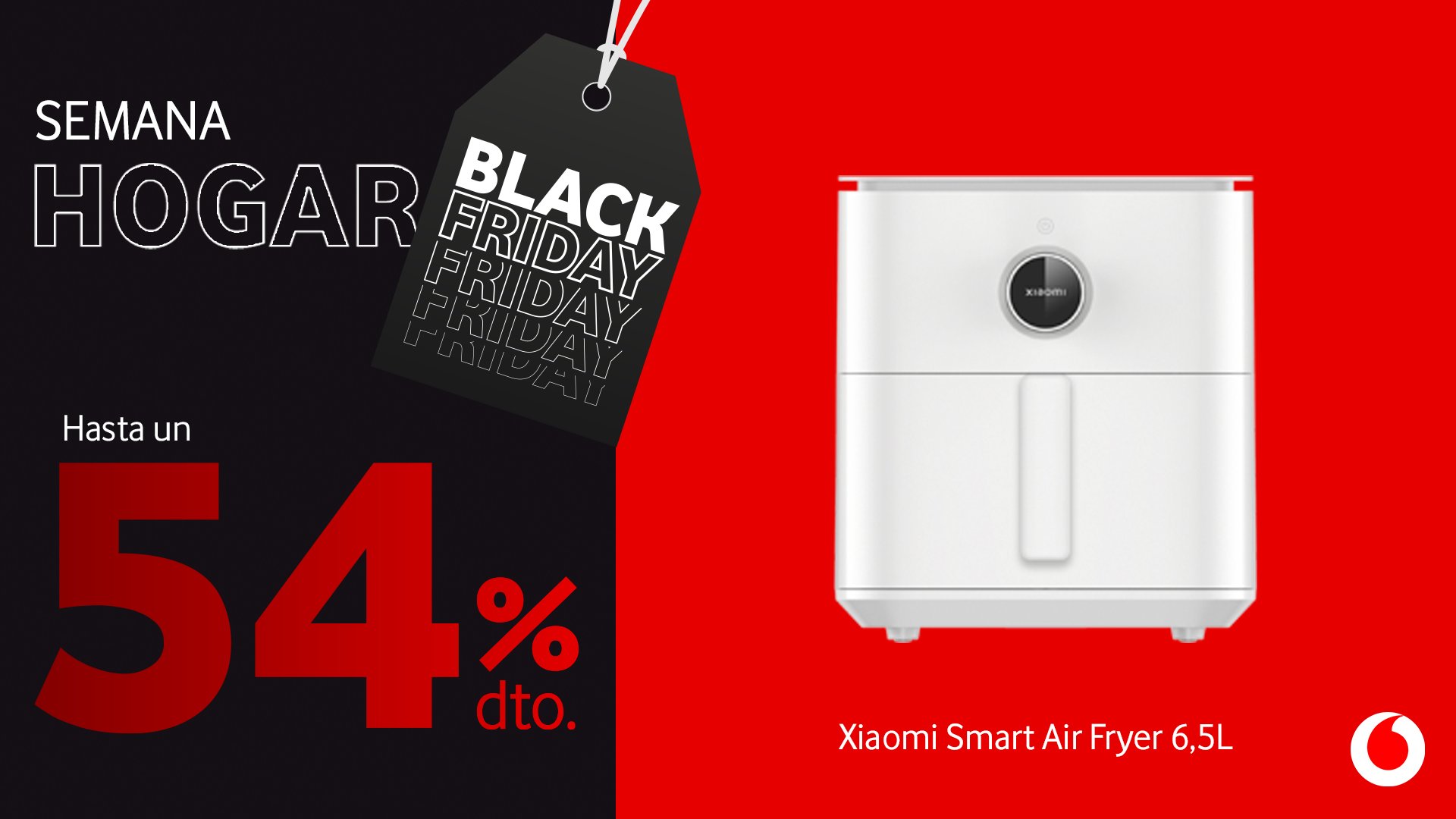Xiaomi Smart Air Fryer 6,5l (black)