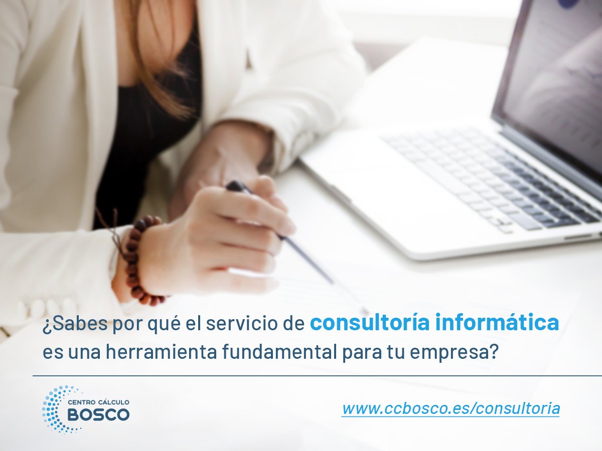 BoscoCalculo's tweet photo. El servicio de consultoría informática 
es una herramienta fundamental  👇
🔹Permite analizar las necesidades tecnológicas de una empresa, comprender los objetivos, estructura y procesos de tu negocio, mejorando la eficiencia y productividad del mismo.
📲 https://t.co/YyyBni9SMc https://t.co/5RVC8hjk1S