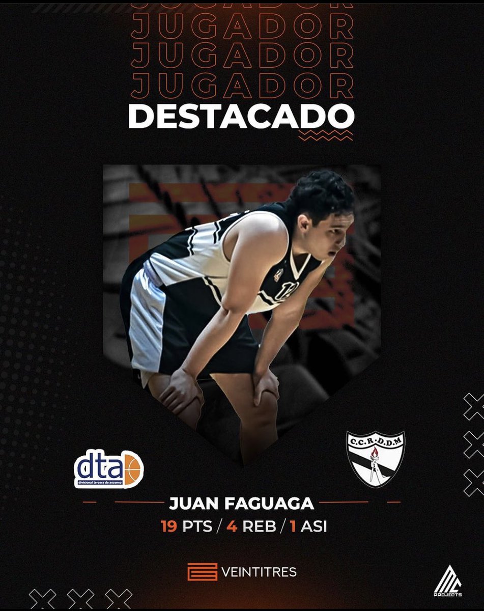 📍DTA 🏀🇺🇾

Fecha #7
<a href="/clublayva/">Club Layva</a> 🆚 <a href="/MaronasDefe/">Defensores De Maroñas</a> 

👉🏼Juan🔥

Season 2023