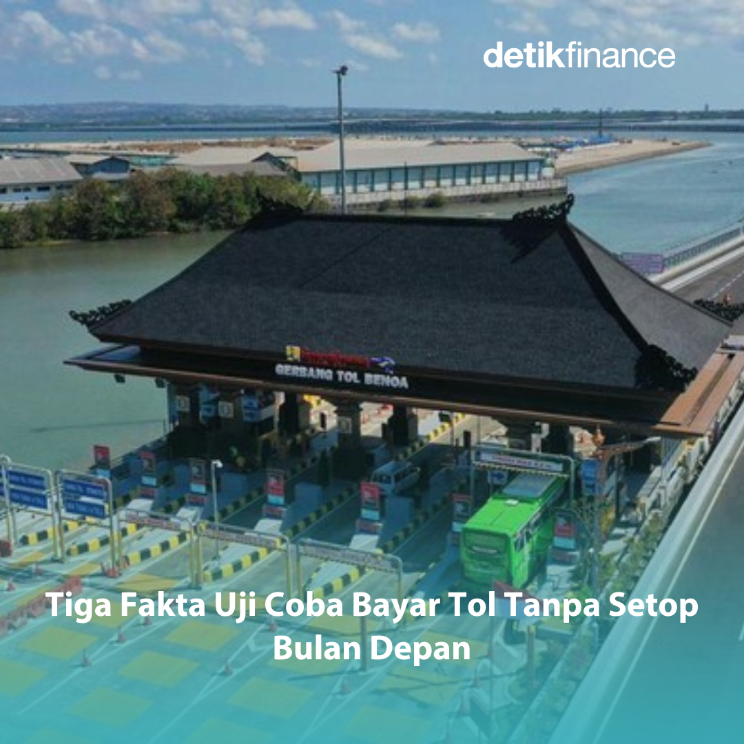 detikfinance's tweet photo. Menteri PUPR Basuki Hadimuljono menyebut, uji coba transaksi tol tanpa setop atau multilane free flow (MLFF) akan berlangsung bulan depan. Uji coba akan dilakukan di Tol Bali Mandara pada pekan kedua Desember 2023.⁣ 

#PUPR #TolTanpaSetop #MultilaneFreeFlow #MLFF #detikfinance https://t.co/WoKWTCbzSN
