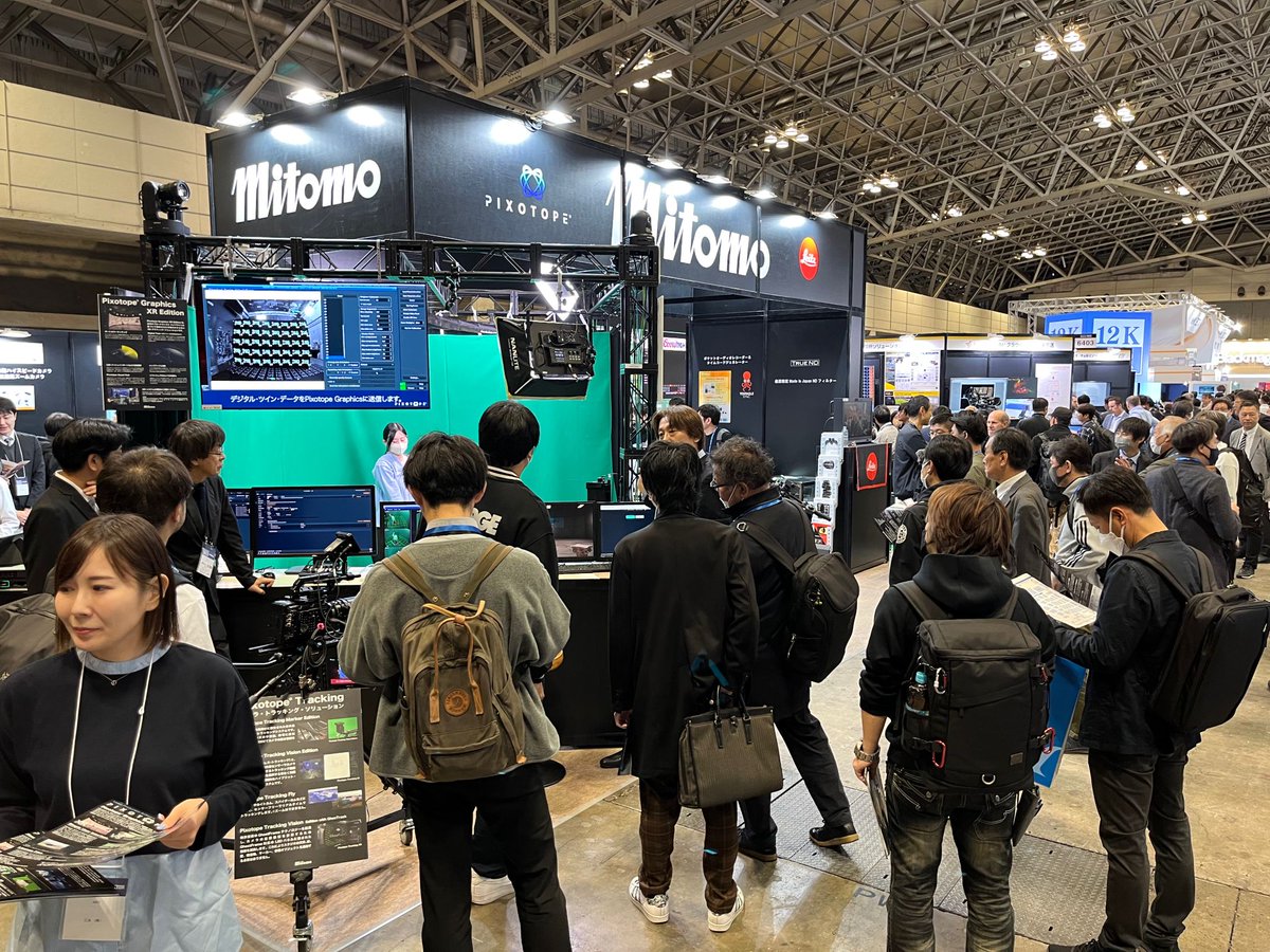 Our team is making waves at <a href="/Inter_BEE/">Inter BEE Official</a>! Together with our partner Mitomo, we are holding it down at booth #6402. Meet us in hall 6 to see live demos of our #talenttracking &amp; graphics solutions for live #virtualproduction. More: hubs.li/Q028Y1cq0  #AR #augmentedreality