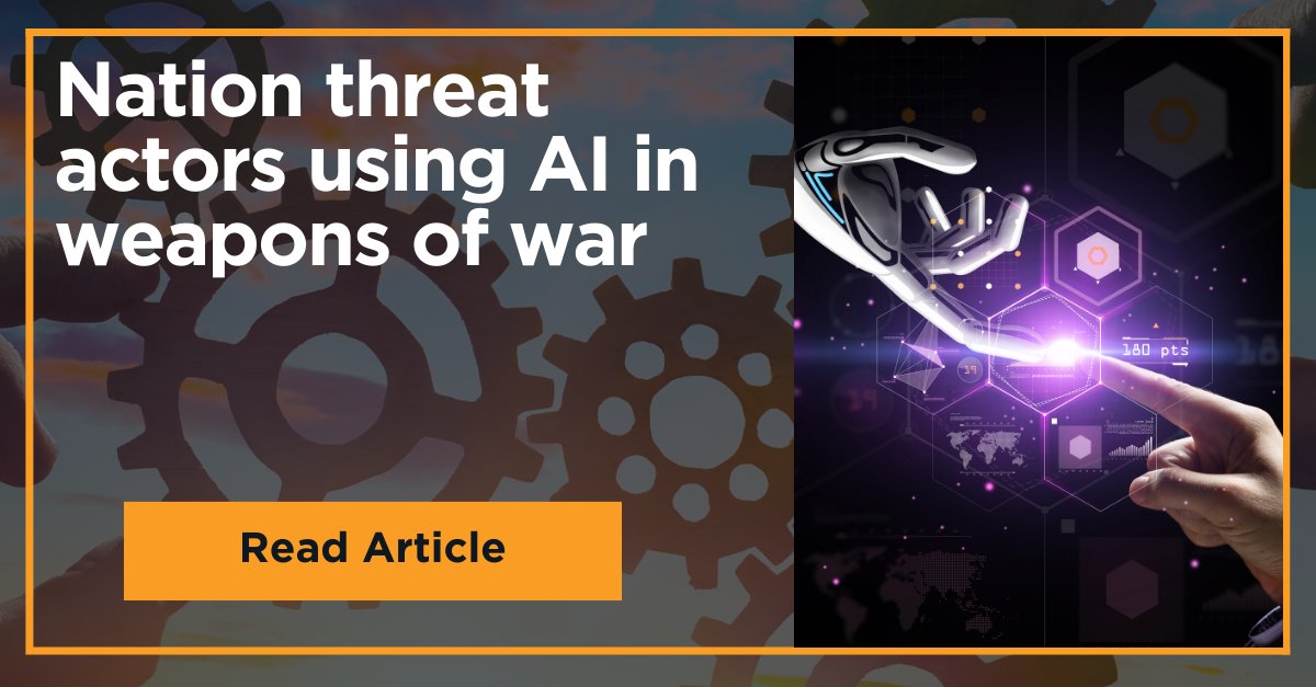 IntTechChannels's tweet image. Hear from Morgan Wright at @SentinelOne, who explains while US and EU grapple with legislation around AI and its consequences, there are no guiding principles limiting development of AI technologies with respect to weapons of war
Access full article:
intelligenttechchannels.com/2023/11/08/nat…