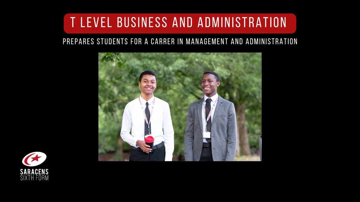 SaracensHighSch's tweet photo. In 2 weeks time we're holding a T Level Open Evening. The evening is for Year 11 pupils interested in a career-focused qualification worth 3 A Levels. 

#saracenssixthform #tlevels #sixthform  @TLevels_govuk #tlevelhealth #tleveldigital #tlevelbusiness #careerfocused @saracens https://t.co/DXNAAbJ5Te
