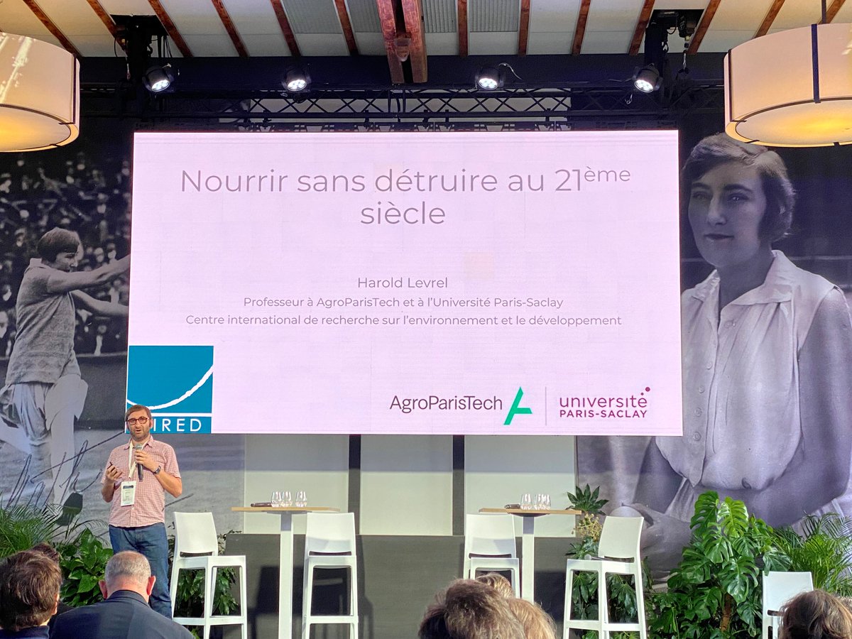 [#TransitionForum2023 🌿: Se nourrir] Keynote « Nourrir sans détruire au 21ème siècle » par Harold Levrel - @AgroParisTech 🎙 Retrouvez l'événement en direct ici ⤵️ bit.ly/3swJa30