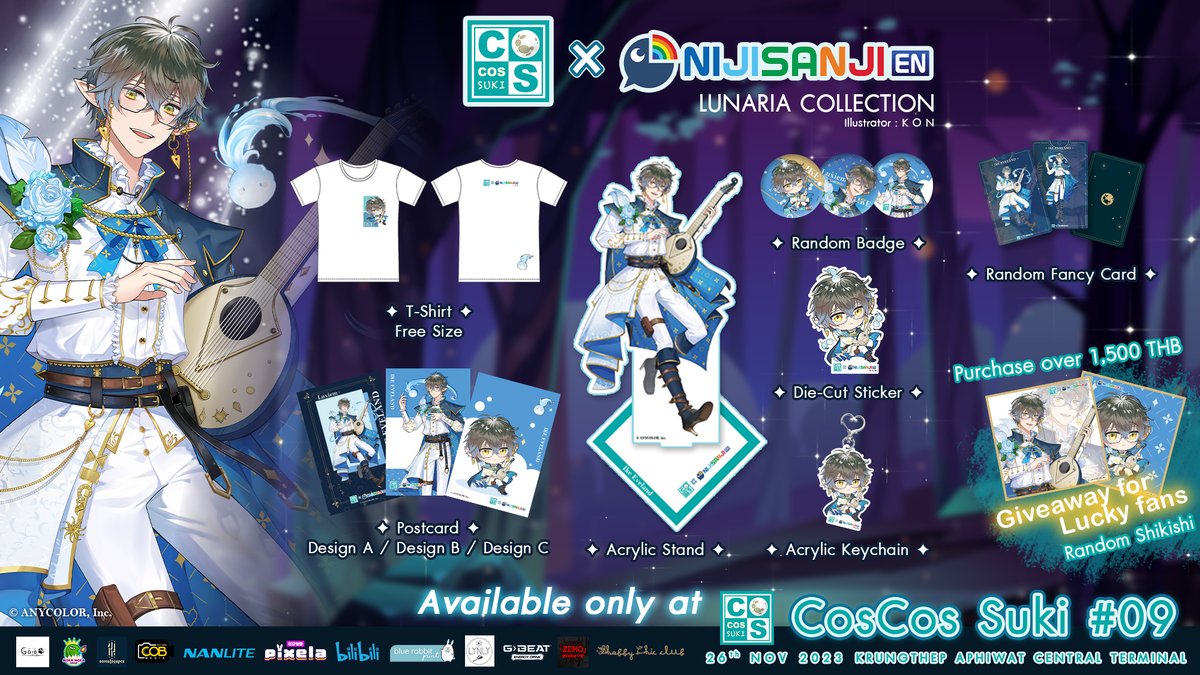 Luxiem Ike Eveland チェキセット Collectible Cards/Card]NIJISANJI - Ike Eveland | Buy from