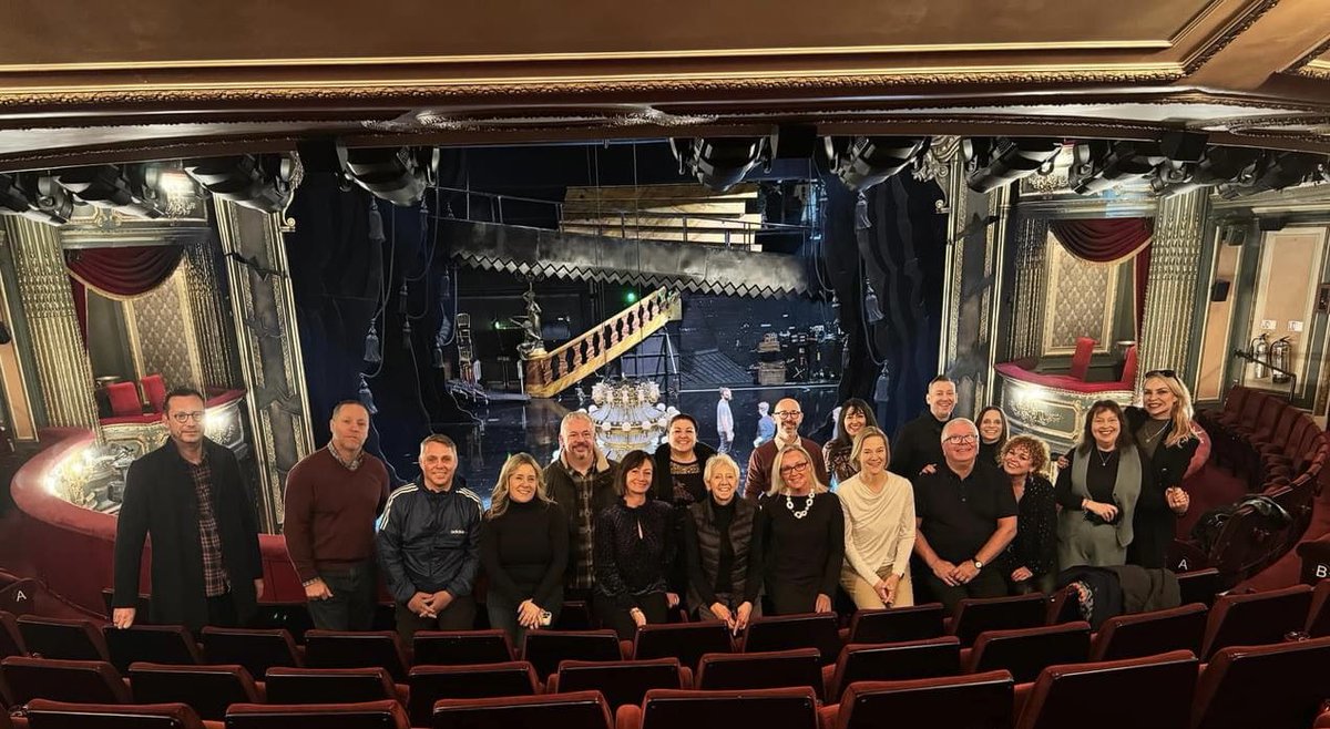 _nickybolton's tweet photo. About last week-end…….. 40 years since we performed on that stage we were back! #Bugsymalone #classof1983 ❤️ https://t.co/Vv7tKJScGi