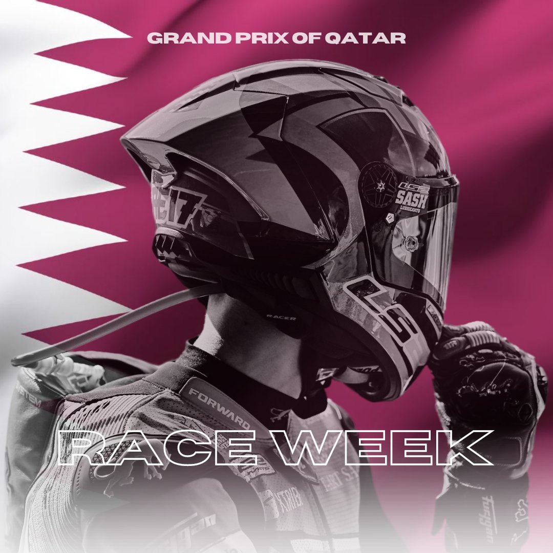 Two races left to wrap up the season – let's give it our all! 🏁🔥 #QatarGP

Faltan dos carreras para acabar la temporada, ¡vamos a darlo todo! 🏁🔥 #QatarGP

#AE17 #FollowThe17