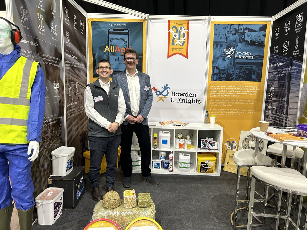If you're at BFREPA Live today, come and give us a visit on stand 61! We have some great products with us and a friendly team to greet you😊
#BRFREPA #BritishFreeRangeEggs #Poultry