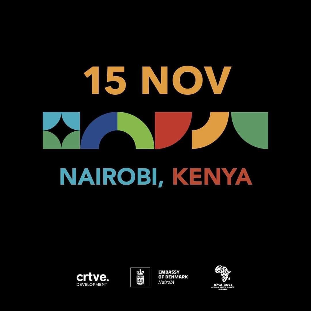 Tonight @DKinSomalia are taking part in the inspiring event with @AYCAssembly2023 and @Crtvedevelop and @DenmarkinKenya. The evening is all about empowering Africa's youth to lead the way towards a more sustainable and resilient future for all, as we pave the way for COP28.