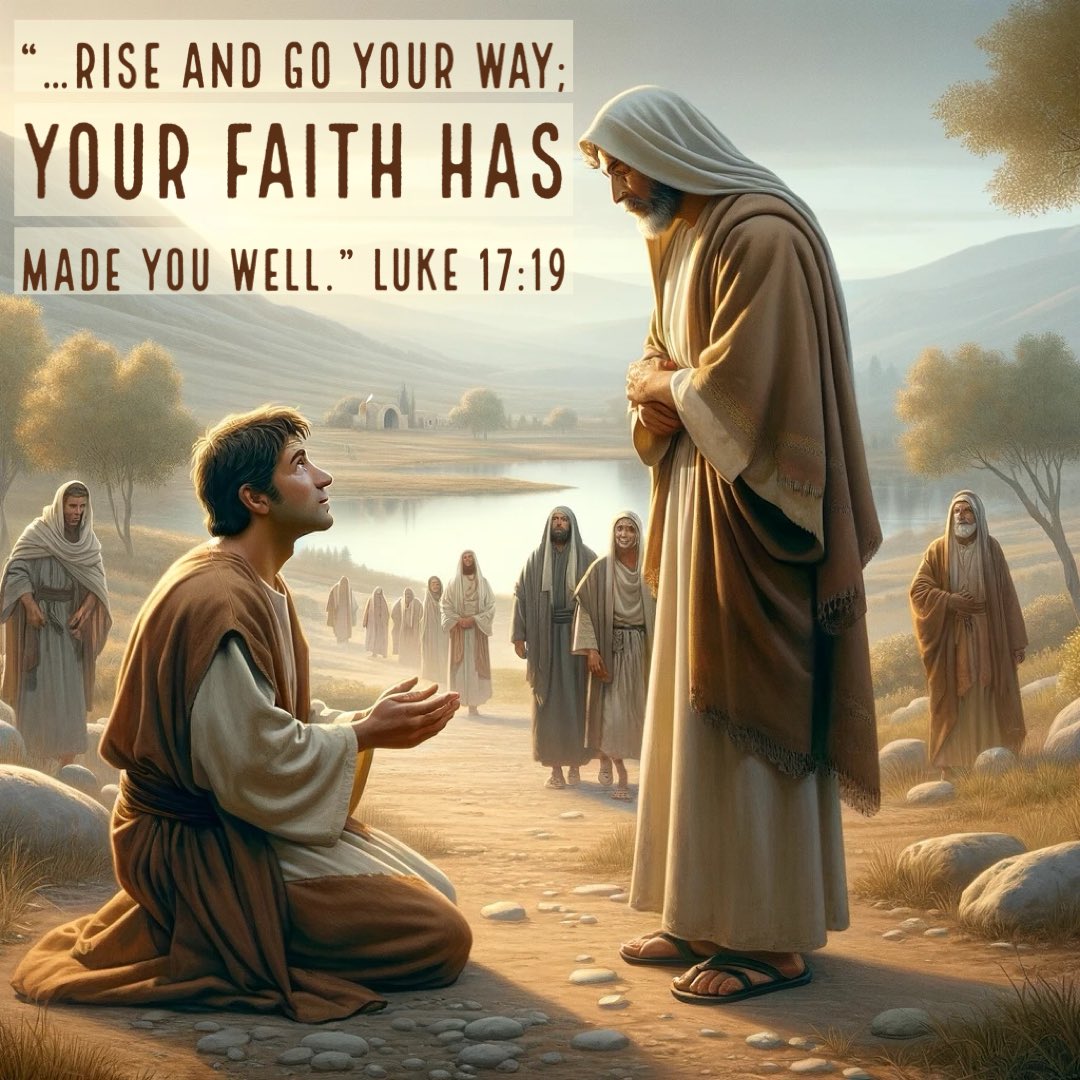 Pocket Share Jesus on X: "“…Rise and go your way; your faith has made you  well.”” Luke 17:19 ESV https://t.co/bIWfdSDOx1 https://t.co/gjWMjLlZml  #BibleVerse #dw4jc #YouVersion #PrayAsYouGo https://t.co/0OKGjWG0kK" / X