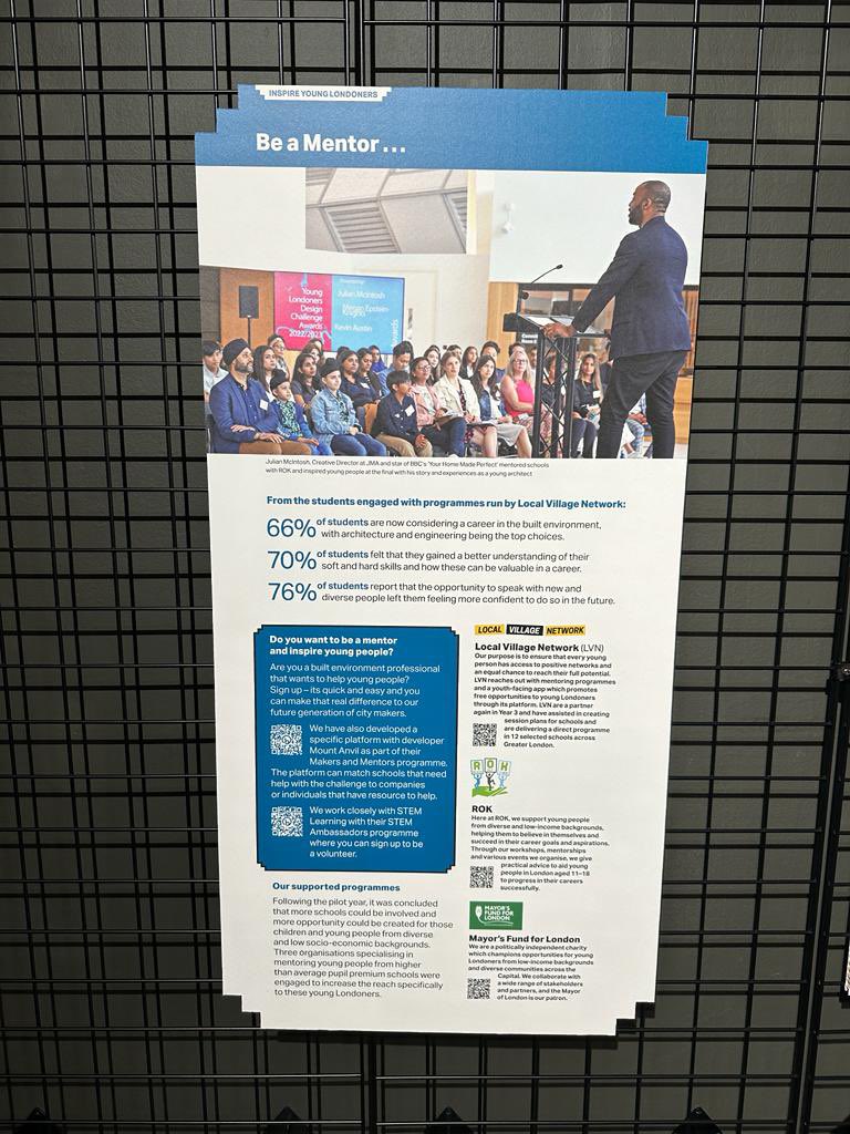 Preparation for the @MayorofLondon’s #DesignFutureLondon competition is underway! Partnering with 13 schools. Thank you to @Keltbraygroup @LewishamCouncil @morgansindall @Quodplanning @RidgeLLP @Trowers @Tibbalds @VolkerFitzUK @WatesGroup for giving your time and #mentoring