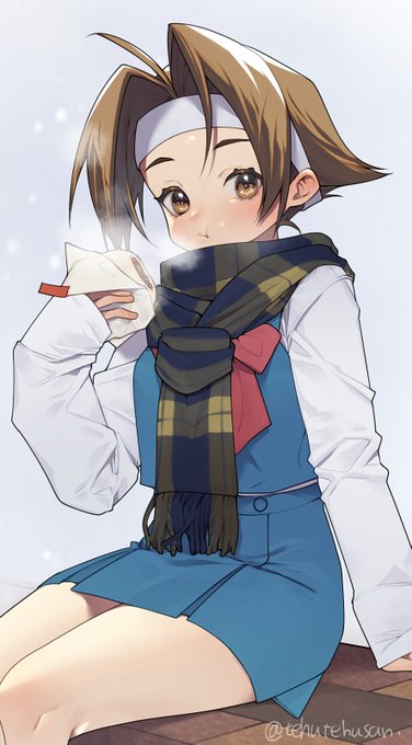 肉まんの季節  #格ゲーキャラ描こうぜ 