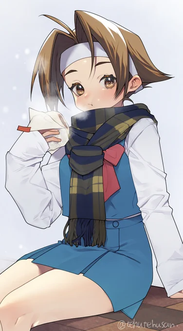 肉まんの季節  #格ゲーキャラ描こうぜ 