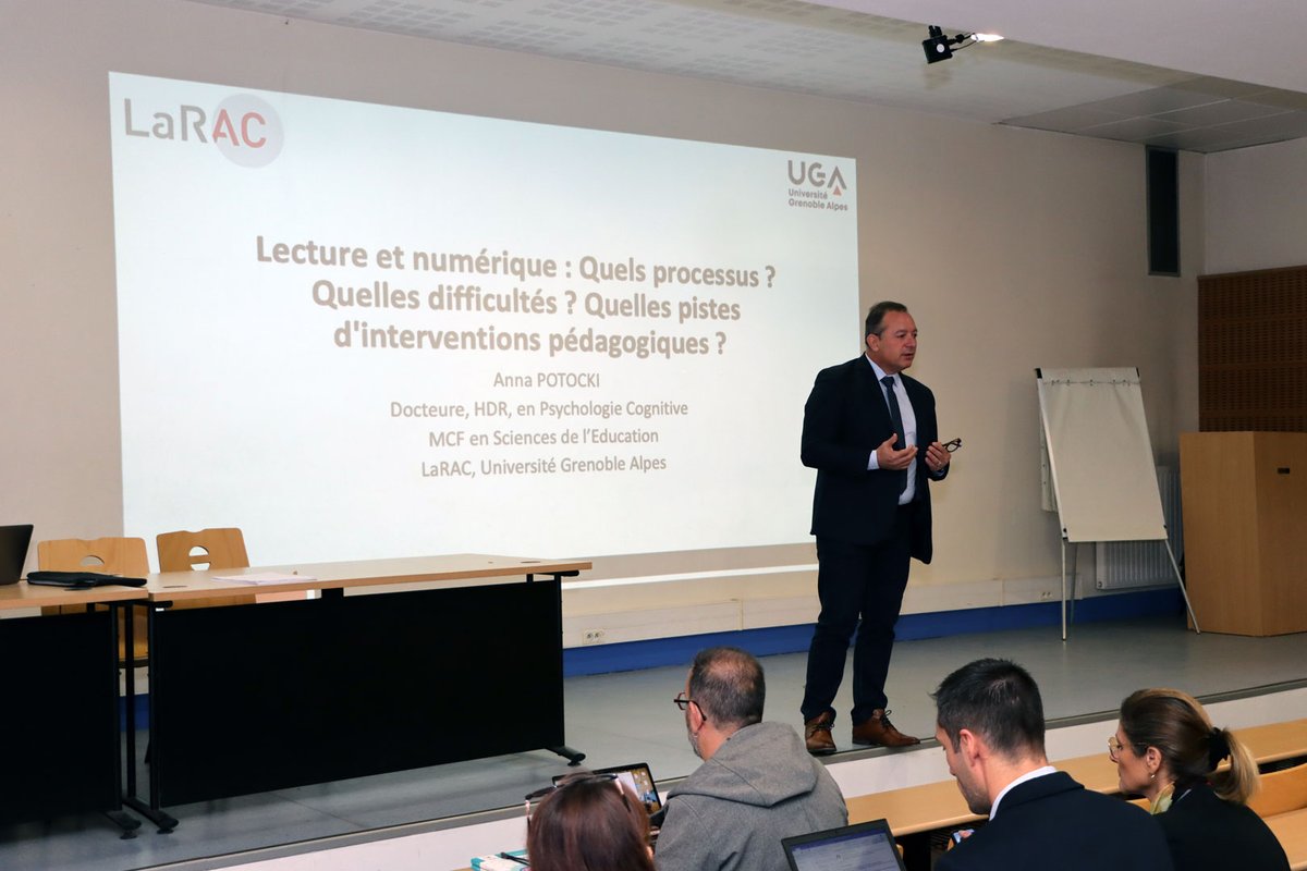 acclermont's tweet image. Séminaire académique des 70 formateurs #PlanFrançais #PlanMaths #PlanMaternelle
🧮📖Intervention de chercheurs en sciences cognitives (Anna Potocki, Grégoire Borst, Fabrice Oberti)
➡️Mieux comprendre comment l’élève apprend pour mieux accompagner les enseignants.