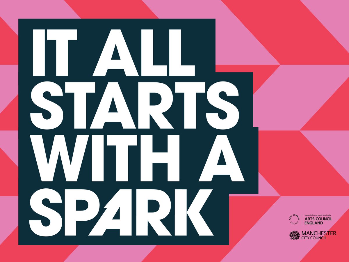 Z_arts_mcr's tweet photo. Ready to shape Manchester's cultural scene for the next decade? 🎉🏛️✨
 
You can help create a vibrant, inclusive, and exciting cultural plan for our city.
 
Share your thoughts in this quick survey: https://t.co/7NdK8XORk7 
 
#StartWithASpark https://t.co/YNXOXqPdkD