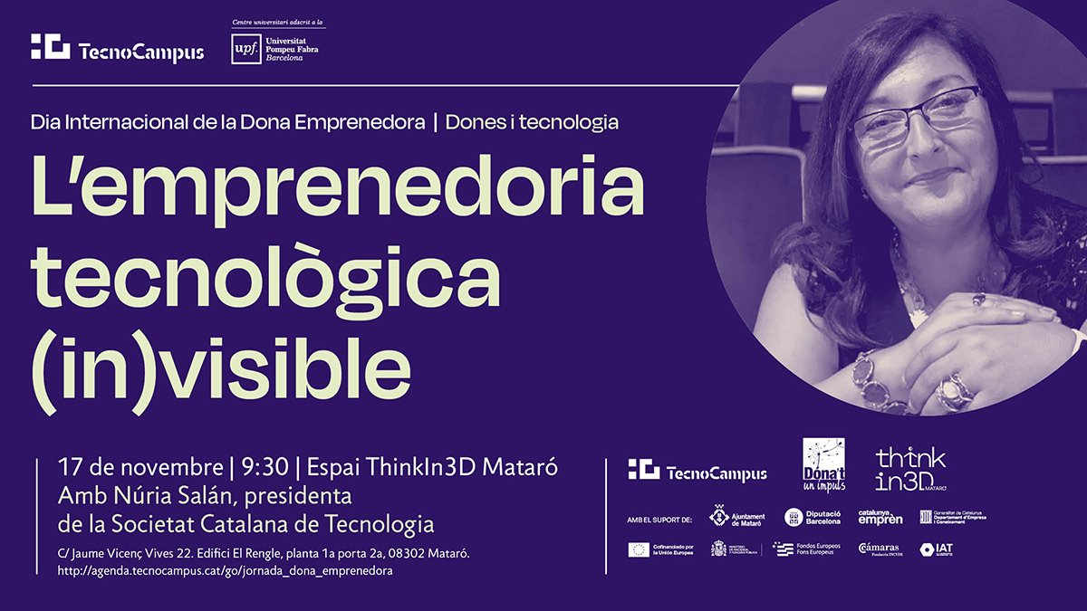 AreaEmpresa's tweet photo. 📢ÚLTIMES INSCRIPCIONS❗️
Debatrem sobre el talent femení en l’àmbit de la ciència i tecnologia🤓
🗣️Ponència: @nuriasalann, presidenta de @sct_iec
👉Coneix experiències #empresarials #liderades per dones tecnològiques
🗓️17/11, 9:30 h
📍@thinkin_3d
https://t.co/UlMczQX1xh https://t.co/PUOsm0mXVv