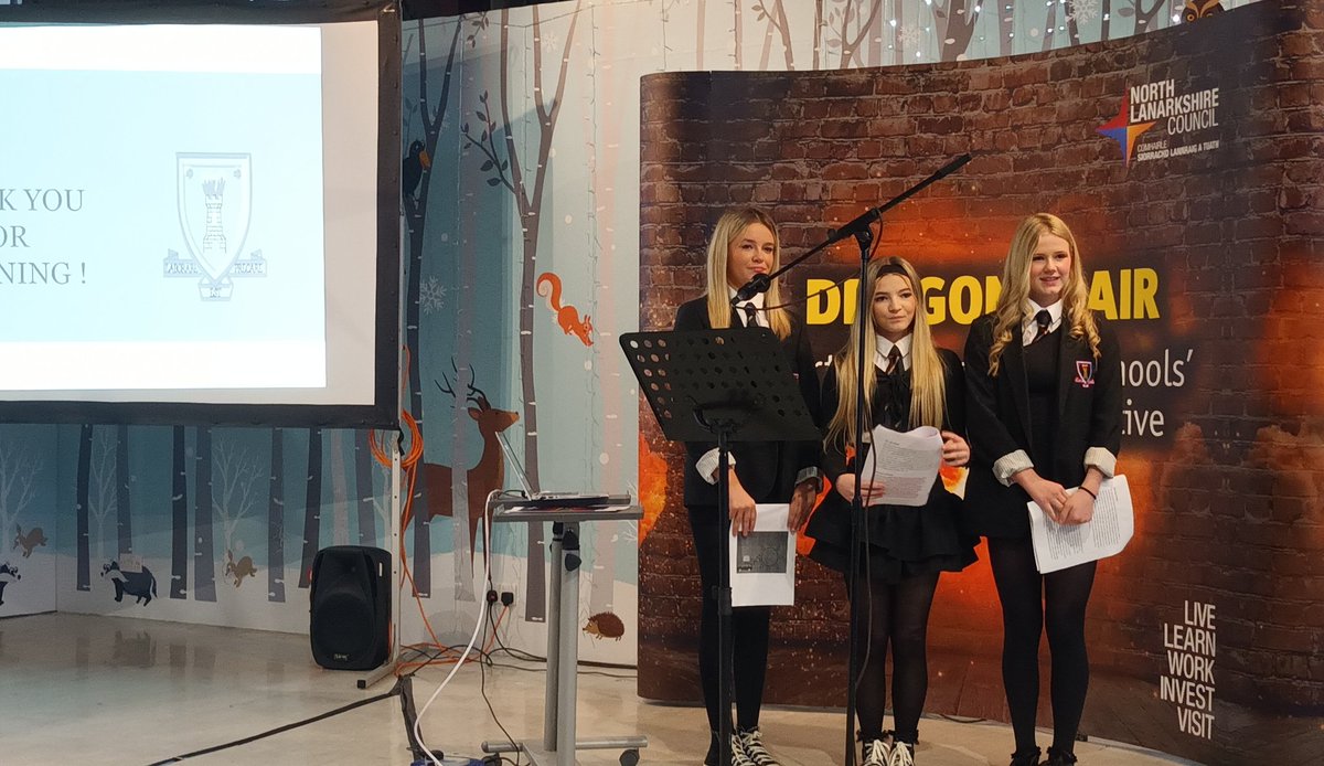 LanBizAwards's tweet photo. The 2023 Dragons Lair Final is underway @SummerleeMuseum and the business pitches from the S3 pupils are fantastic! @AirdrieAcademy @CoatbridgeHigh @ColtnessHS #nlenterprise #youngentrepreneurs https://t.co/ueIu4ZYTIu