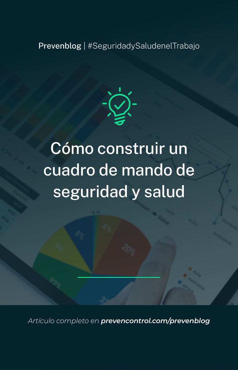 PrevenControl's tweet image. 💥 Como cada miércoles, hoy toca #PrevenBlog y en esta ocasión empezamos con una pregunta... 👇🏼

🤔 ¿Cómo construir un Cuadro de Mando de seguridad y salud?

👌🏼 ¿Y qué mejor manera de entender este concepto que con un caso práctico?

prevencontrol.com/prevenblog/com…