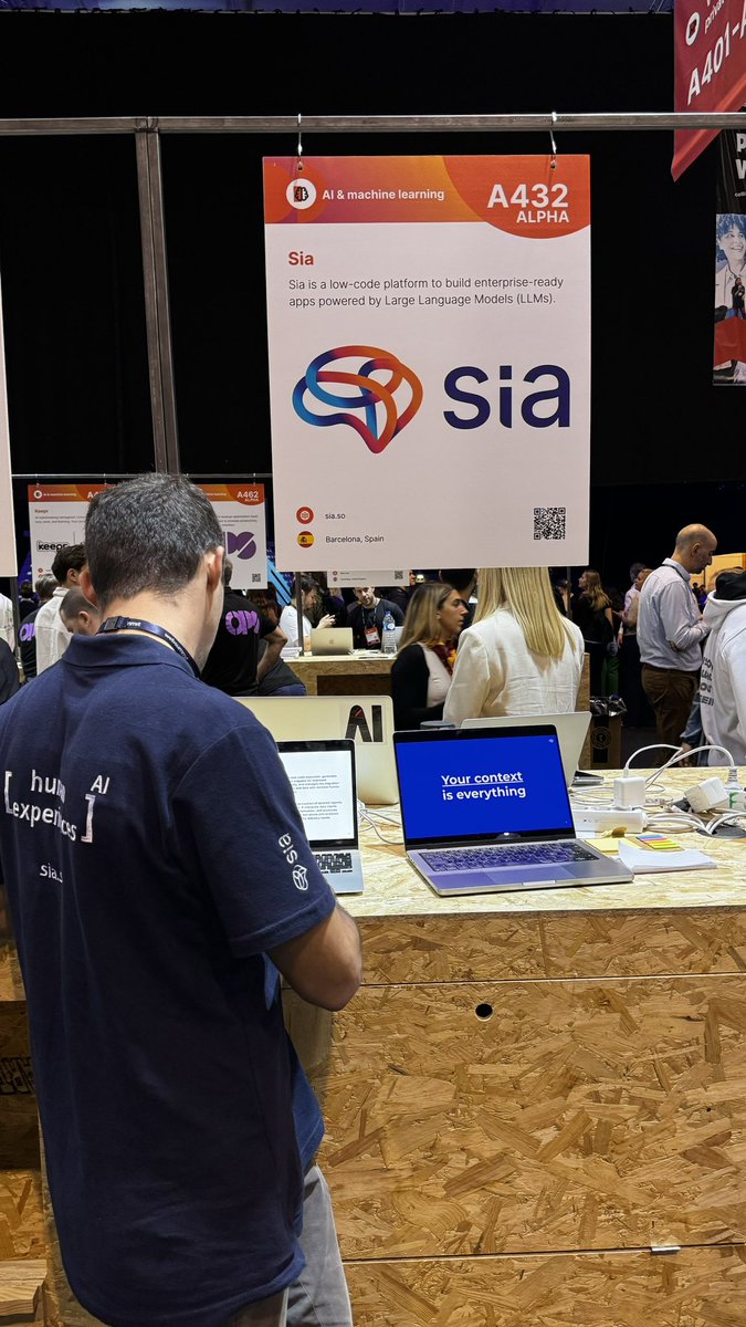 We are having lots of good partnership opportunities at <a href="/WebSummit/">Web Summit</a>, come to the alpha 4 at pavilion 3 to know how we elevate the human experiences with AI thanks our best-in-class LLMs platform.
We have solutions for sales, finance, legal, internal knowledge management, and more!