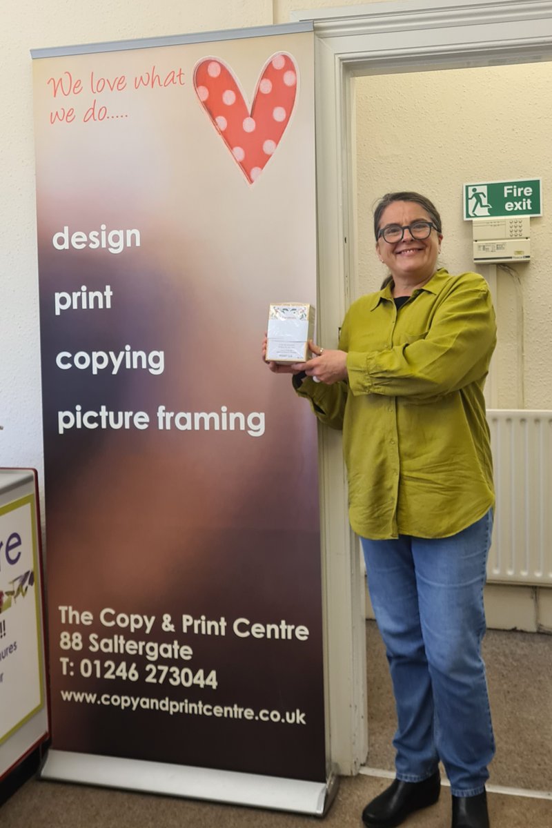 Thank you to Jo at The Copy and Print Centre in Chesterfield for doing a great job with our tickets. 

A huge thank you to James <a href="/ABComponentsLtd/">AB Components Ltd</a> for funding these, your support is very much appreciated!
