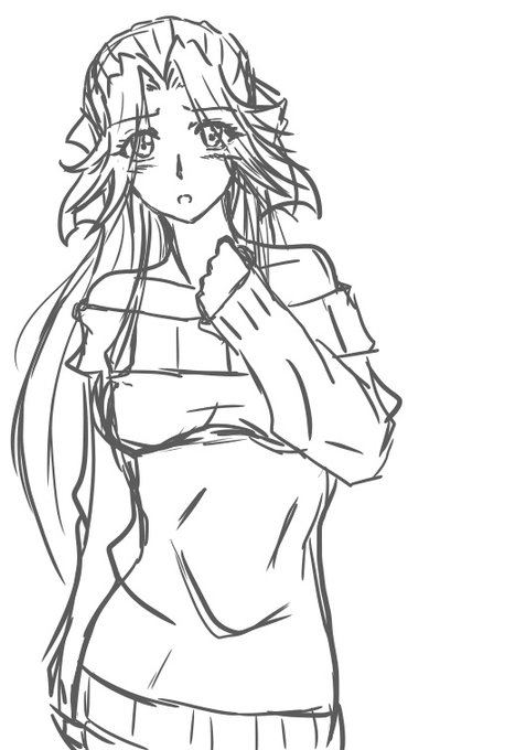 #このタグを見た人は推しの初描きと現在の絵を載せる 

←2018 今→ 