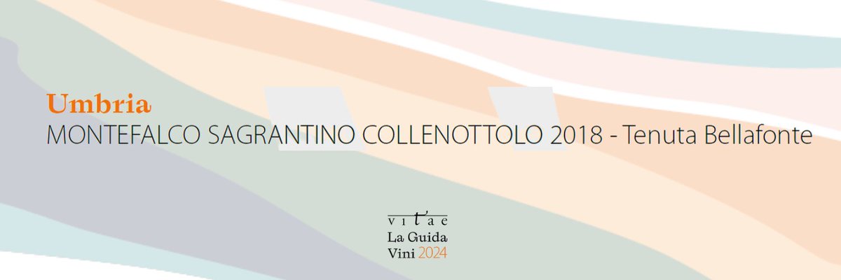 Il #tastevin #aisitalia di #vitae2024 dell'Umbria va alla cantina <a href="/TenBellafonte/">Tenuta Bellafonte</a> con il #Montefalco Sagrantino Collenottolo 2018
