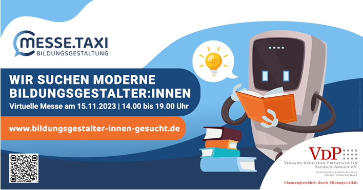 Egal ob als Seiteneinsteiger:in, Absolvent:in, Student:in, Referendar:in oder Lehrkraft – schaut heute, 14 bis 19 Uhr vorbei: bildungsgestalter-innen-gesucht.de. Und lasst uns die Zukunft der Bildung gemeinsam gestalten!