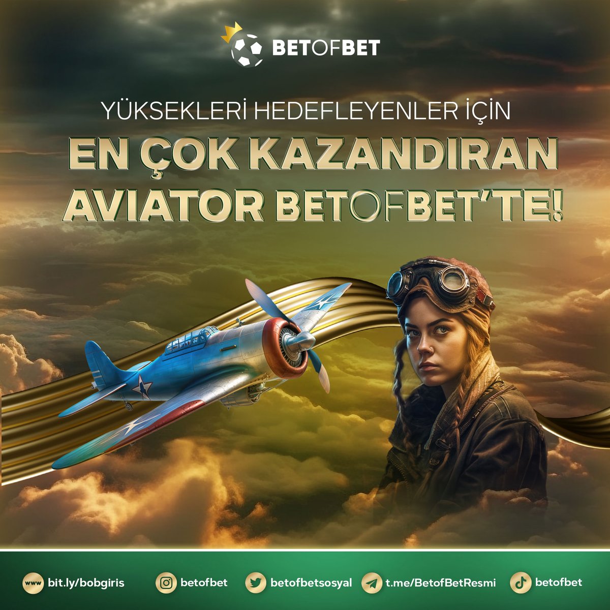 🛩️Yüksekleri hedefleyenler için En Çok Kazandıran Aviator BetofBet'te!

💨Hızlı çekim

🎁%100 Casino Hoş geldin bonusu

✅Güncel adresimiz: bit.ly/bobgiris