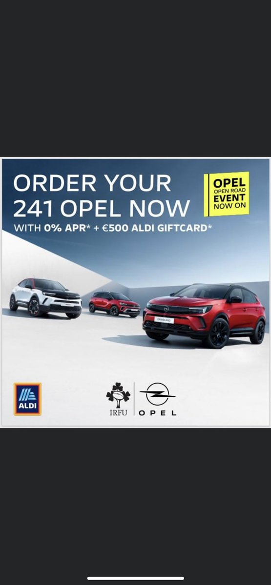 THE ALL NEW 2024 OPEL CORSA HAS ARRIVED

CALL AND TAKE A TEST DRIVE TODAY!

CONTACT US ON 051 874988 or sales@johnkelly.ie

Get a €500 Aldi Voucher when you order before December 15th

0% Finance Available