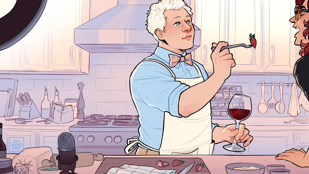 bilvyy's tweet photo. i didn't mean to spend 2 days on these creatures, but Streamer AU is worth it 👀 #goodomens https://t.co/zdcCflI1Ng