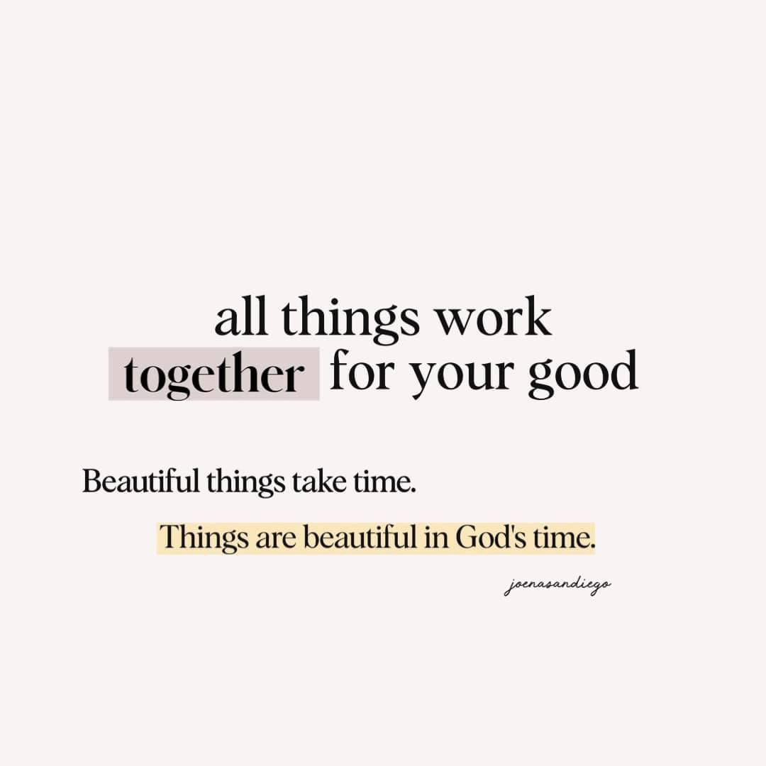 joenasandiego's tweet photo. Rest secured that God has gone ahead of you. HIs ways are good. https://t.co/FJUrjMN0qa