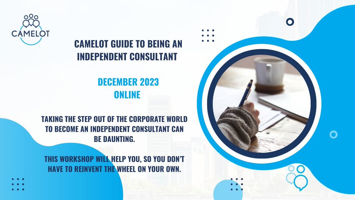 🔔 Thinking of leaving the Corporate Insurance world and becoming an independent consultant❓

🔔 Chat to us about our very popular Guide to Being an Independent Consultant Workshop.