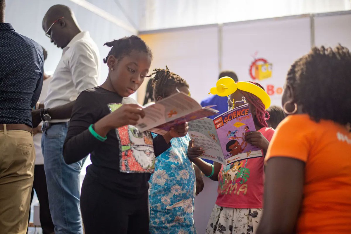 FundiGirls's tweet photo. "Children are our future. Teach them well and let them lead the way." - Whitney Houston
.
.
#WCW shoutout to the young Fundi Girls that visited our stall during #NationalScienceWeekUg https://t.co/m3P64xFQ1J