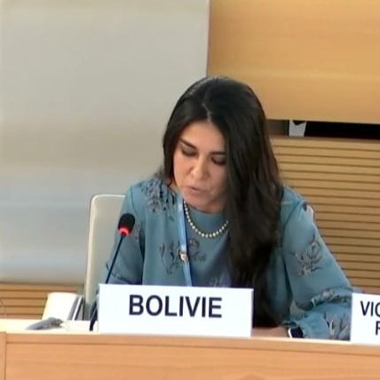 📸| Bolivia🇧🇴 recomendó a Cuba🇨🇺 mantener el acceso universal y gratuito a la salud y mantener la condena a la infundada inclusión de Cuba en la Lista de Países supuestamente patrocinadores del Terrorismo. 

#UPR44