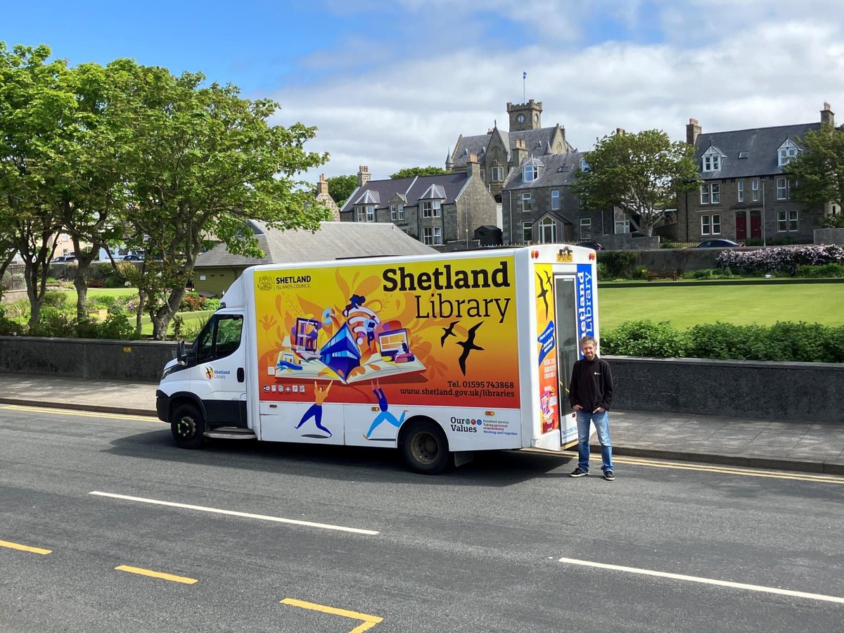 Shetland Library tweet media