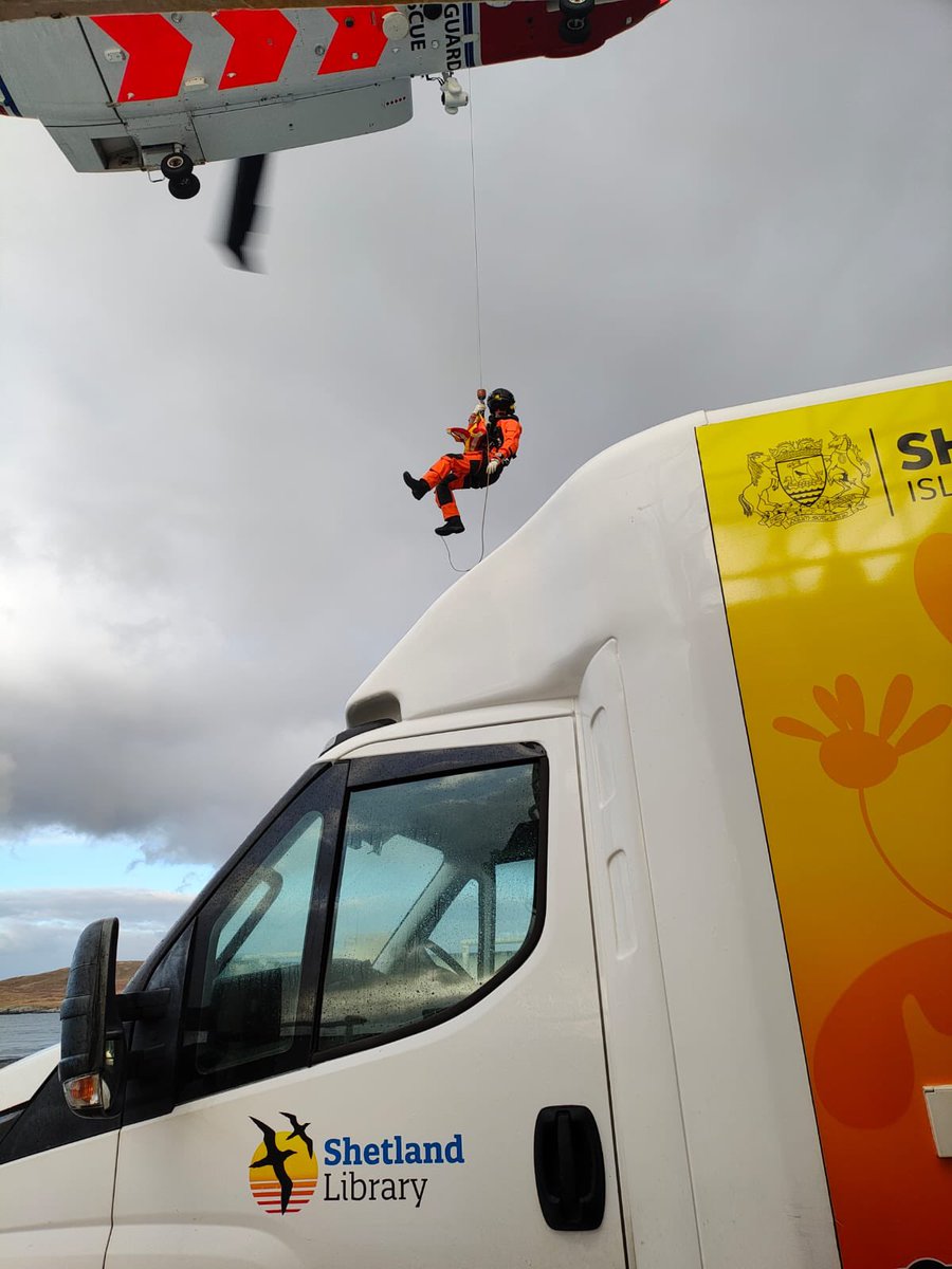 Shetland Library tweet media