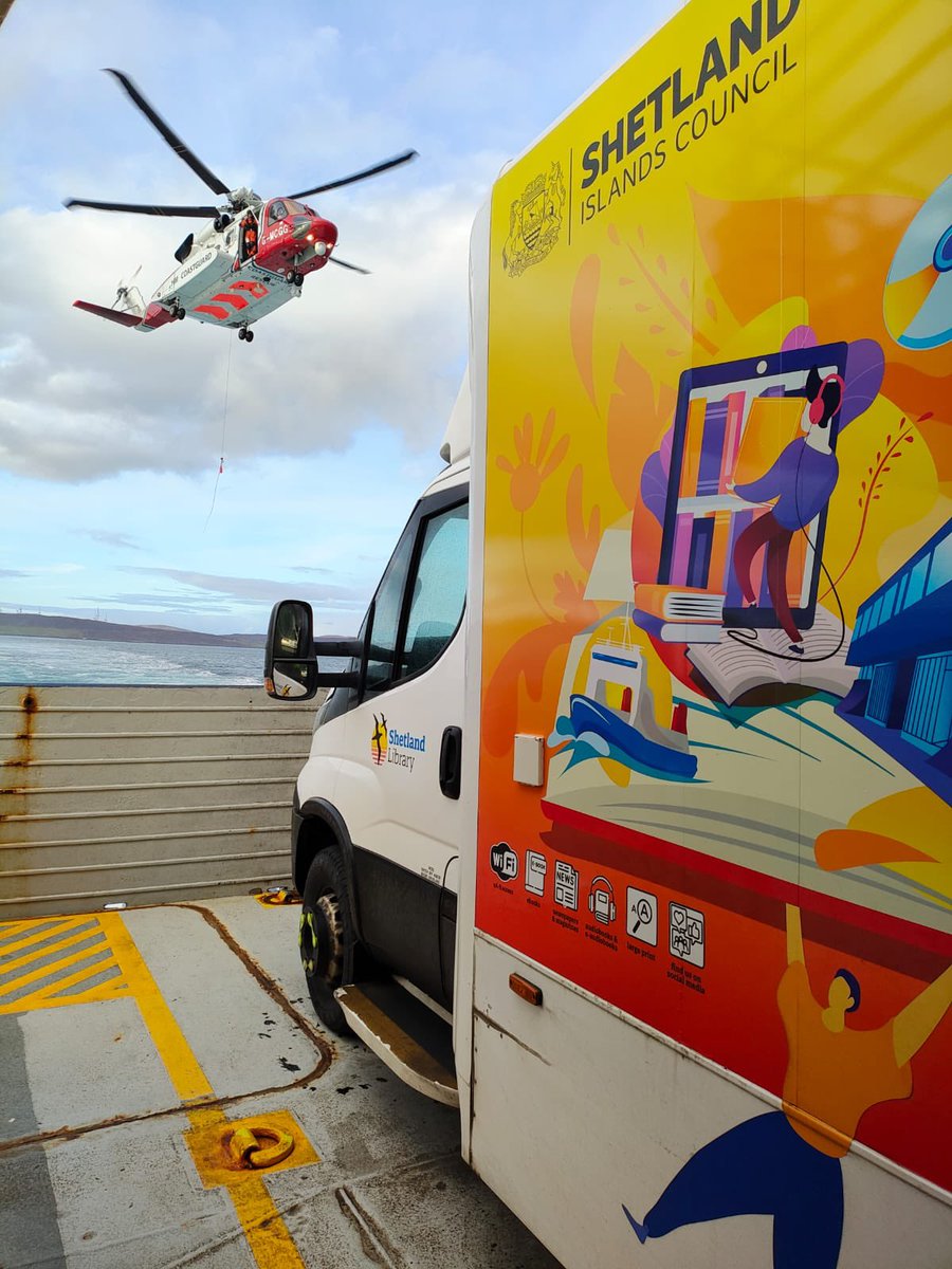 Shetland Library tweet media