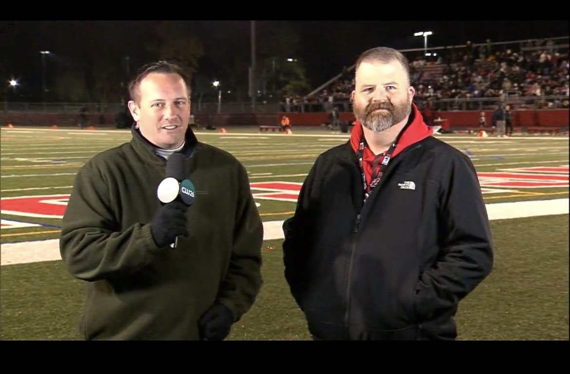 Thank you to Matt and the @cw26chicago <a href="/wciu/">WCIU, The U</a> Game of the Week crew for featuring <a href="/barrington220/">Barrington 220</a> on their Learning to Win segment on Saturday. 

It’s honor to represent the hundreds of educators that work in the district. 

Find the whole broadcast here: wciu.com/gameoftheweek/