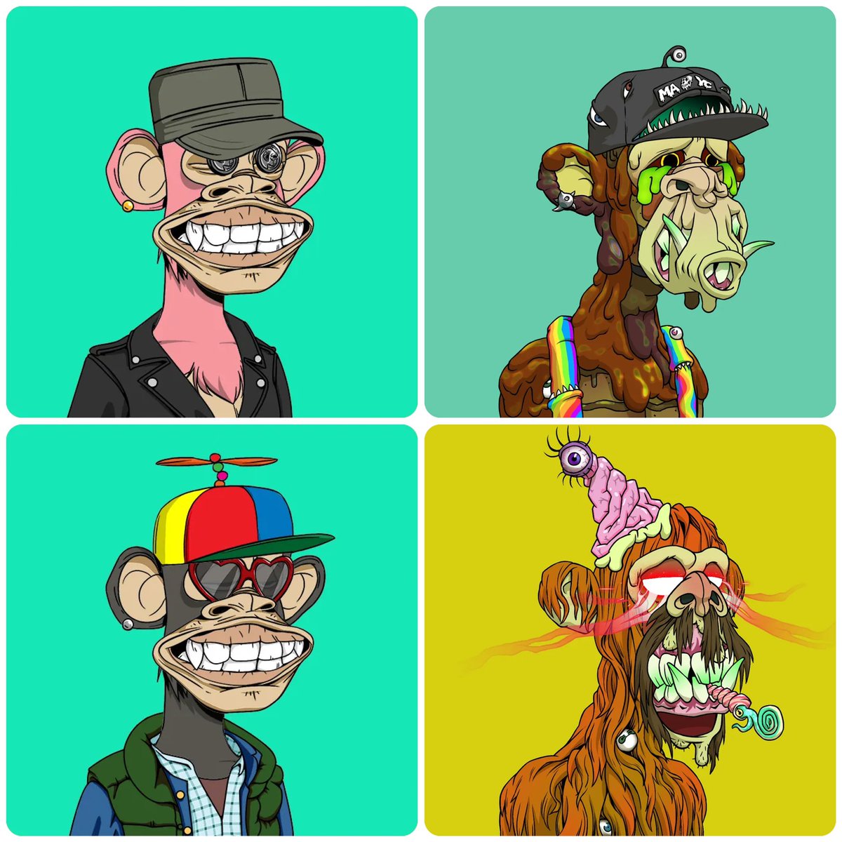 Bored Apes are historic.  Mutant Apes are insane.