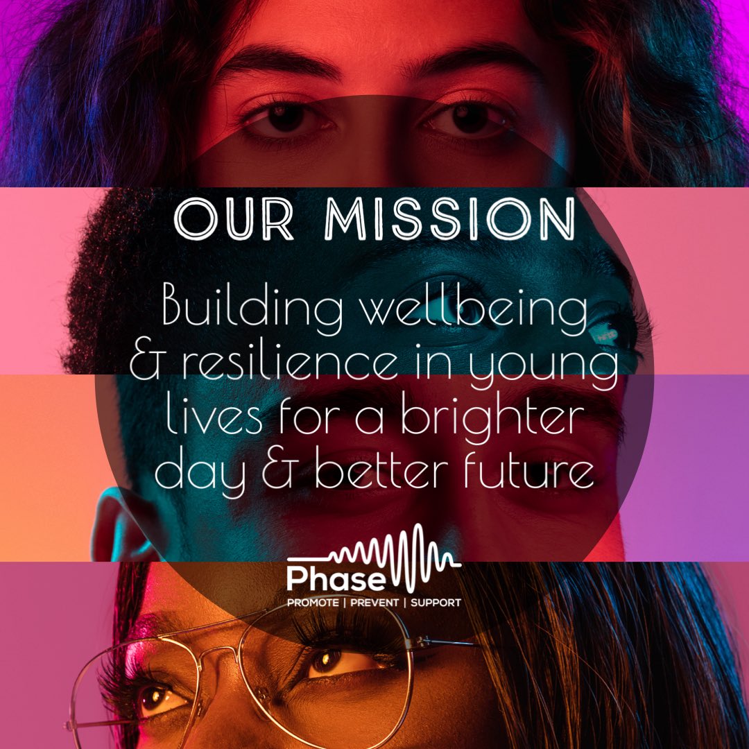 We exist to build wellbeing &amp; resilience in young lives for a brighter day &amp; better future. 

#mentalhealth #wellbeing #resilience #hope #future #charity