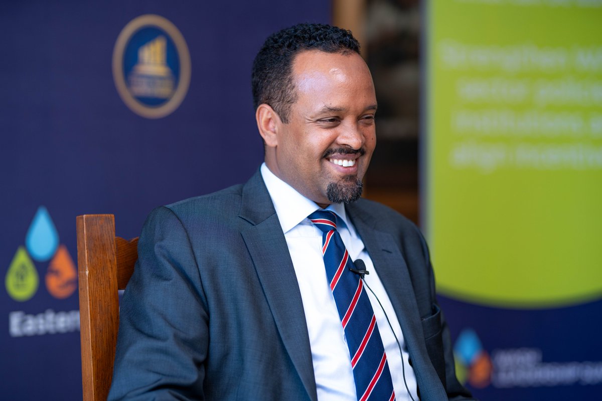 Delighted to cohost the #WASH leadership summit alongside H.E Ahmed Shide, Minister of Finance of Ethiopia. 
The summit unites stakeholders to innovate for faster water and sanitation access.
Together, we can make a lasting impact on the lives of millions. #WaterAction