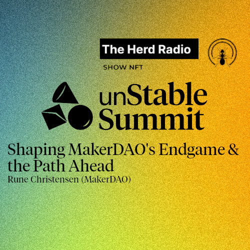 TheHerdStudioHQ's tweet photo. onAir now two top firesides: @RuneKek , followed by @StaniKulechov .
Live https://t.co/iusrpgAKam from #unStableSummit
@stable_summit @EFDevconnect https://t.co/dT0c0Qgwc6