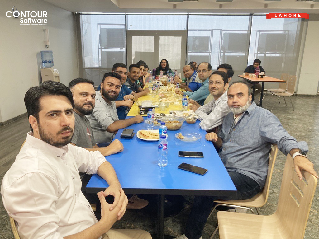 ContourSoftware's tweet photo. A delightful feast and warm welcomes! π
Lahore admin team hosted our management guests from Karachi & Islamabad with delicious lunch spreadsπ½οΈ
#ContourSoftware #SoftwareForLife #ContourCares #OurPeople #OurCulture #ContourAdminTeam #LifeatContour #TeamLunch https://t.co/4fMdjqD99X