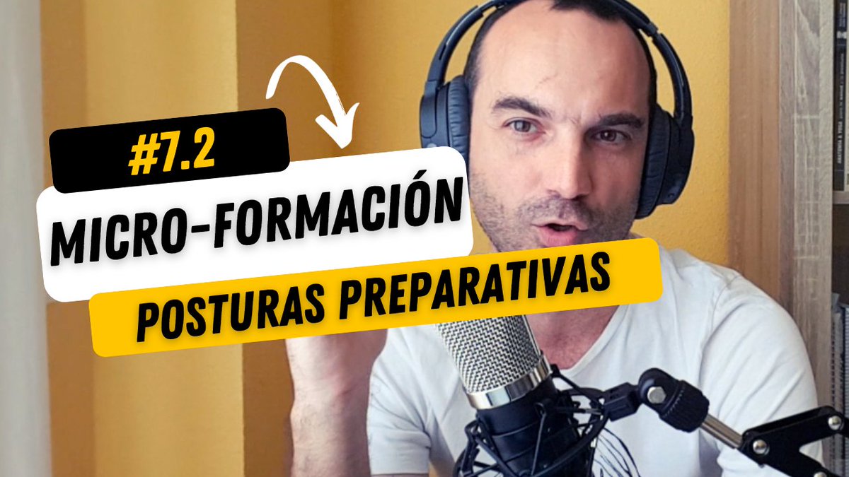 Micro-formación de Yoga #7.2: prepaativas y estrategias para mejorar en #yoga  -  jorgecaballero.substack.com 🎧Con una secuencia para poner loa prendido en acción.